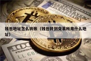 钱包地址怎么转账（钱包转到交易所用什么地址）